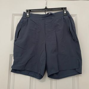 Lululemon Mens Blue Athletic Shorts- 7”- Medium